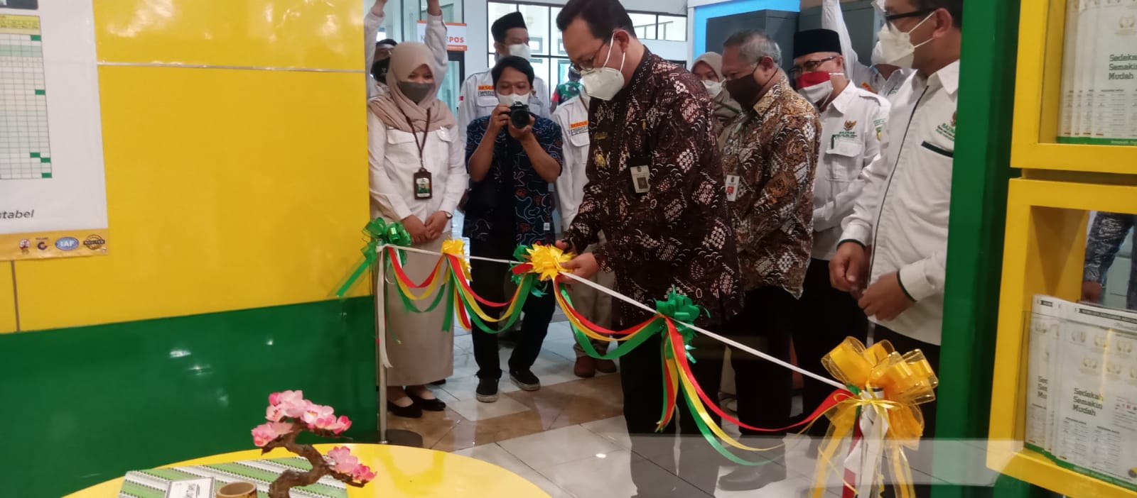 Wawali Resmikan Gerai Baznas di Mall Pelayanan Publik Pemkot Yogyakarta