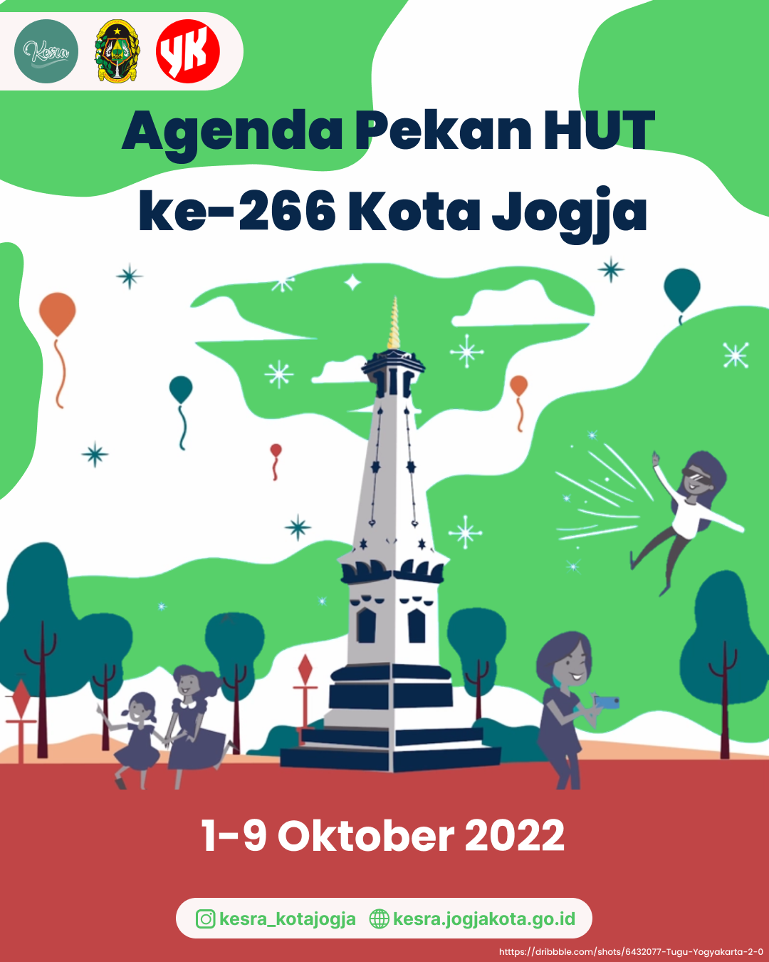 Agenda Hut Kota Yogyakarta ke-266