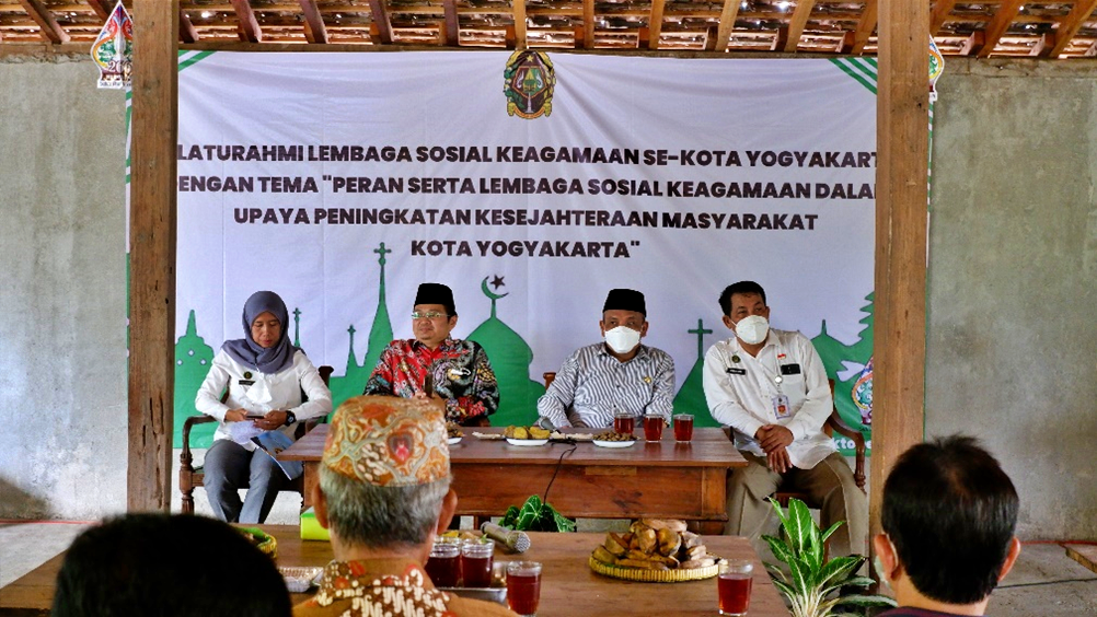 Bagian Kesra mengadakan Silaturahmi dan Sarasehan dengan Lembaga Sosial Keagamaan Se-Kota Yogyakarta