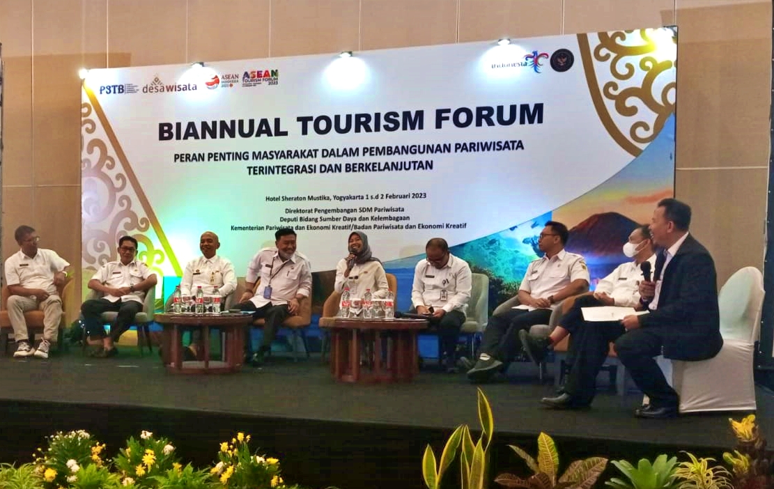 Kepala Bagian Kesra Setda Kota Yogyakarta Hadiri Biannual Tourism Forum