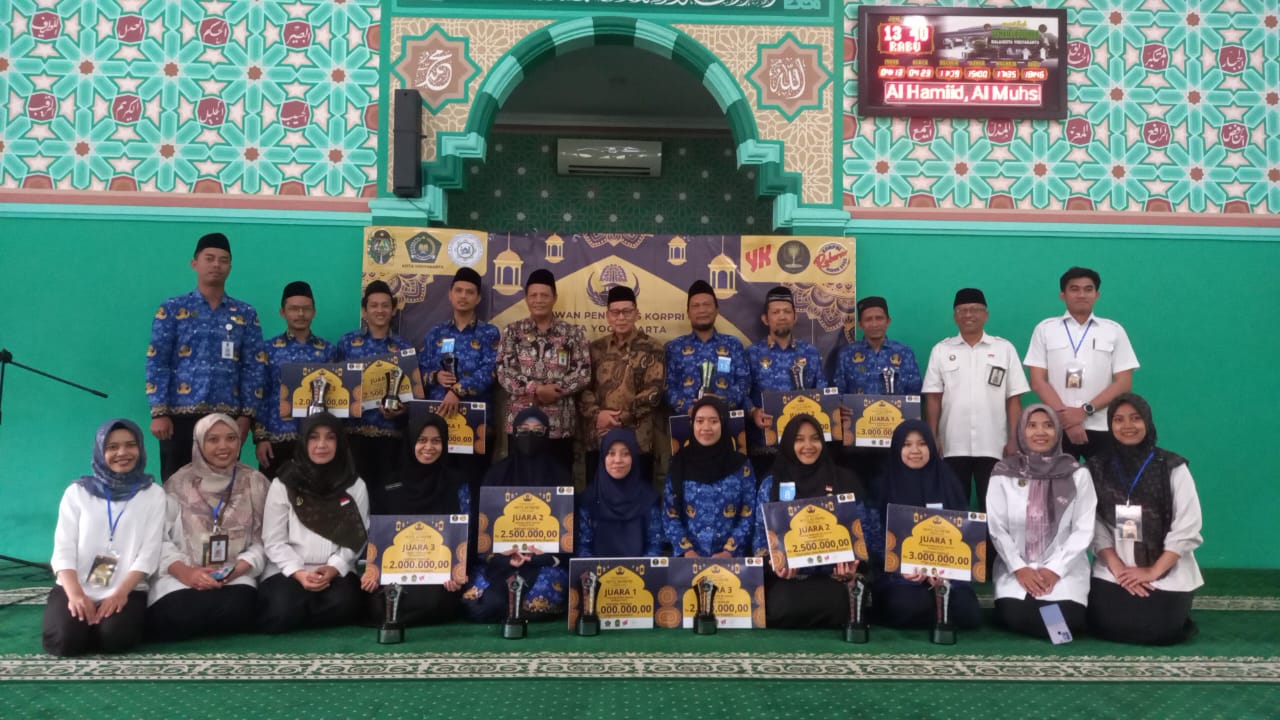 Pegawai Bagian Kesra Sabet Juara 2 dalam Lomba MTQ Bagi ASN Pemkot Yogyakarta